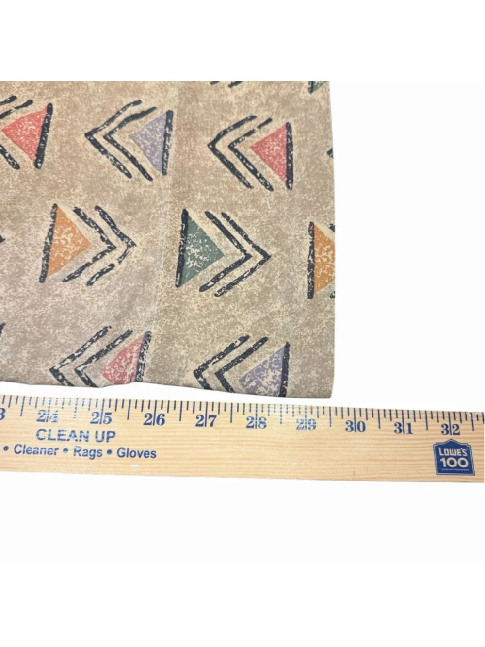 WestPoint Pepperell Southwest Geometric Standard Pillowcase Boho USA Vintage